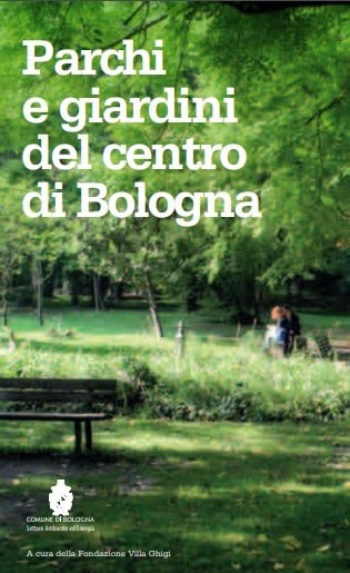 Karte der Parks und Gärten im Zentrum von Bologna